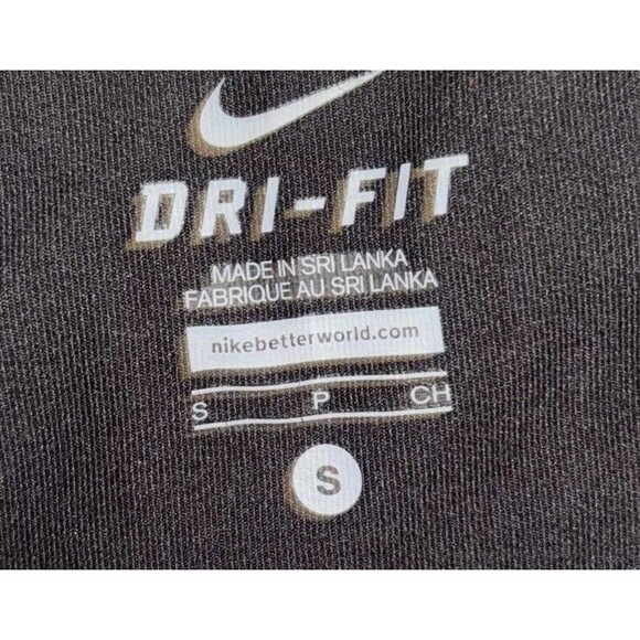 NIKE  Dri Fit Womens Wide Leg Running Training /workout Black Pants . Size Small - Picture 3 of 7